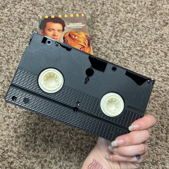 Turner and hooch, Tom Hanks, VHS videotape - Picture 4 of 4